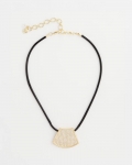 Chicos Gold Glitz Pendant Necklace - GOLD Chicos Gold Glitz Pendant Necklace - GOLD