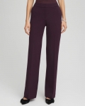 Chicos Emme Wide-Leg Trouser Ponte Pants - NIGHT BLOOM Chicos Emme Wide-Leg Trouser Ponte Pants - NIGHT BLOOM