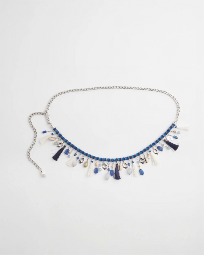 Chicos Ocean Motif Chain Belt - MULTI