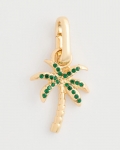 Chicos Palm Tree Charm - GOLD