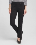 Chicos Denim Pull-On Ankle Jeggings - BLACK Chicos Denim Pull-On Ankle Jeggings - BLACK