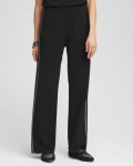 Chicos Zenergy® Luxe Side Stripe Ankle Pants - BLACK Chicos Zenergy® Luxe Side Stripe Ankle Pants - BLACK