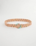 Chicos Raffia Wrapped Multi-Color Stretch Belt - MULTI Chicos Raffia Wrapped Multi-Color Stretch Belt - MULTI