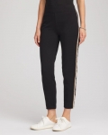 Chicos Zenergy® Lattice-Trim Ankle Pants - BLACK Chicos Zenergy® Lattice-Trim Ankle Pants - BLACK