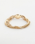 Chicos Goldtone Multistrand Bracelet - GOLD Chicos Goldtone Multistrand Bracelet - GOLD