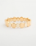 Chicos White Resin Glam Stretch Bracelet - WHITE Chicos White Resin Glam Stretch Bracelet - WHITE