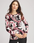 Chicos Touch of Cool™ Layering Tee - BLACK