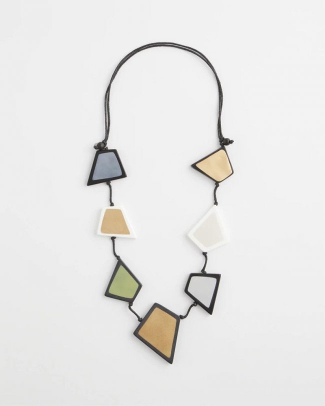 Chicos SYLCA® x Chico's Dramatic Black Stori Statement Necklace - MULTI