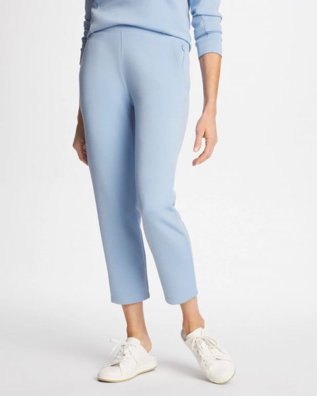 Chicos Zenergy® Soft Cropped Pants - CRYSTAL TOPAZ
