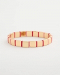 Chicos Glam Goldtone Slice Stretch Bracelet - CORAL Chicos Glam Goldtone Slice Stretch Bracelet - CORAL