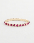 Chicos Small Faceted Stretch Bracelet - PINK Chicos Small Faceted Stretch Bracelet - PINK