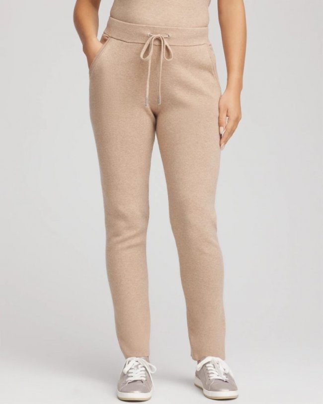 Chicos Zenergy® Luxe Tapered Ankle Pants - CHAMPAGNE FIZZ