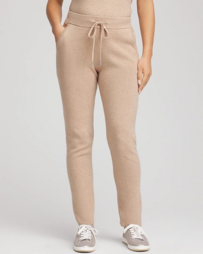 Chicos Zenergy® Luxe Tapered Ankle Pants - CHAMPAGNE FIZZ