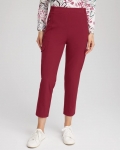 Chicos Zenergy® UPF Cargo Cropped Pants - RUSSET RED