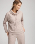 Chicos Zenergy® Soft Brushed Pullover - LIGHT TAUPE HEATHER Chicos Zenergy® Soft Brushed Pullover - LIGHT TAUPE HEATHER