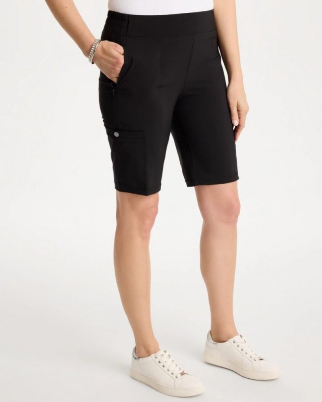 Chicos Zenergy® UPF Shorts - BLACK