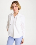 Chicos Zenergy® UPF Rib-Mix Connie Jacket - ALABASTER Chicos Zenergy® UPF Rib-Mix Connie Jacket - ALABASTER