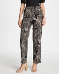 Chicos Ginkgo Crepe Tapered Ankle Pants - BLACK Chicos Ginkgo Crepe Tapered Ankle Pants - BLACK