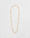 Chicos Multistrand Beaded Goldtone Necklace - GOLD