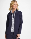 Chicos Zenergy® UPF Zip Front Jacket - PASSPORT BLUE Chicos Zenergy® UPF Zip Front Jacket - PASSPORT BLUE