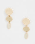 Chicos Liner Gold Drop Earrings - GOLD Chicos Liner Gold Drop Earrings - GOLD