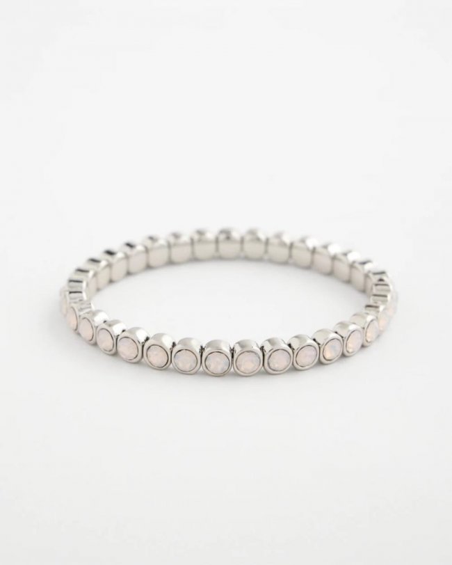 Chicos Shiny Round Stretch Bracelet - IRIDESCENCE