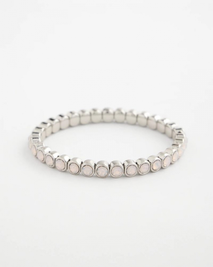 Chicos Shiny Round Stretch Bracelet - IRIDESCENCE