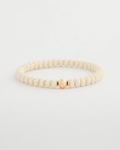 Chicos Neutral Round Stretch Bracelet - WHITE