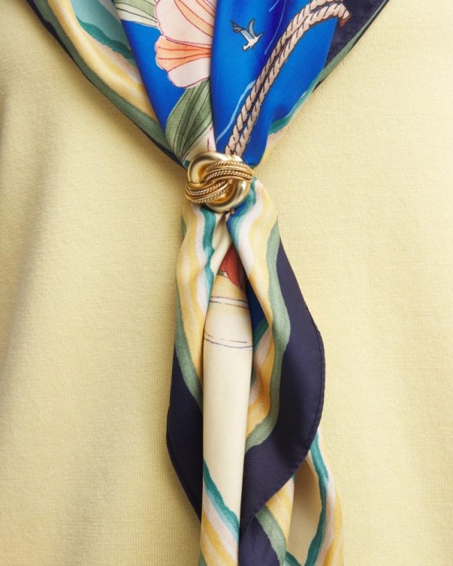 Chicos Gold Scarf Ring - GOLD Chicos Gold Scarf Ring - GOLD