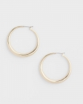 Chicos Cassie Gold-Tone Hoop Earrings - GOLD