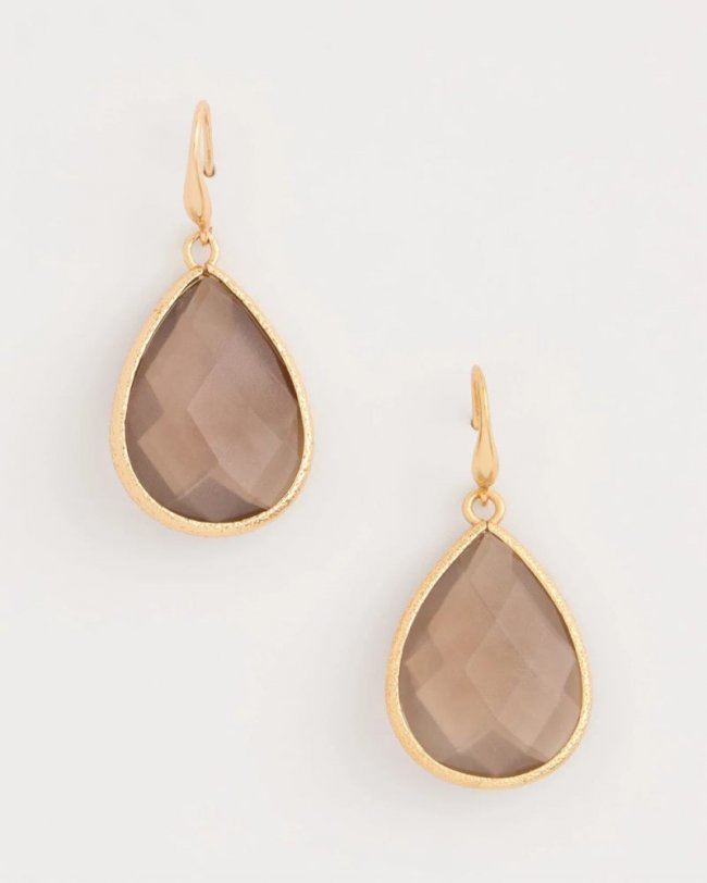 Chicos Neutral Teardrop Earrings - NEUTRAL
