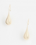 Chicos No Droop™ Gold Tone Teardrop Threader Earrings - GOLD