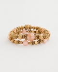 Chicos Stretch Bracelet Set of Two - CORAL Chicos Stretch Bracelet Set of Two - CORAL