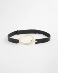 Chicos Interlock Buckle Slouch Belt - BLACK Chicos Interlock Buckle Slouch Belt - BLACK
