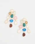 Chicos No Droop® Rainbow Resin Drop Earrings - MULTI Chicos No Droop® Rainbow Resin Drop Earrings - MULTI