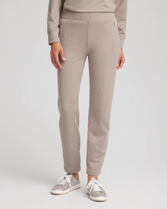 Chicos Zenergy® Cloud Tapered Ankle Pants - ROCKY MOUNTAIN