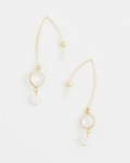 Chicos No Droop® Quartz Crystal Threader Earrings - GOLD Chicos No Droop® Quartz Crystal Threader Earrings - GOLD