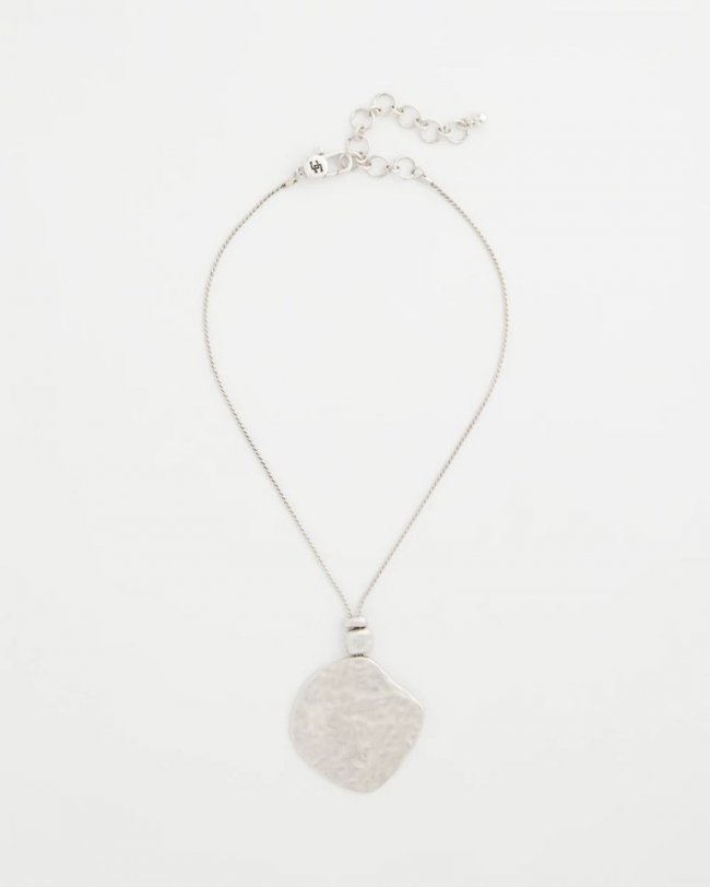 Chicos Short Silver Pendant - SILVER
