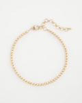Chicos Golden Beaded Necklace - GOLD
