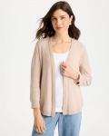 Chicos Sequined Summer Romance Cardigan - SMOKEY TAUPE Chicos Sequined Summer Romance Cardigan - SMOKEY TAUPE