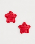 Chicos Americana Red Star Stud Earrings - RED Chicos Americana Red Star Stud Earrings - RED