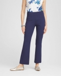Chicos Lightweight Juliet Kick Flare Pants - PASSPORT BLUE