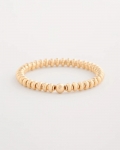 Chicos Goldtone Rounded Stretch Bracelet - GOLD Chicos Goldtone Rounded Stretch Bracelet - GOLD