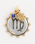 Chicos Virgo Zodiac Charm Pendant - MIXED METALS Chicos Virgo Zodiac Charm Pendant - MIXED METALS