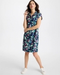Chicos Zenergy® UPF Blooms Polo Dress - BLOSSOM