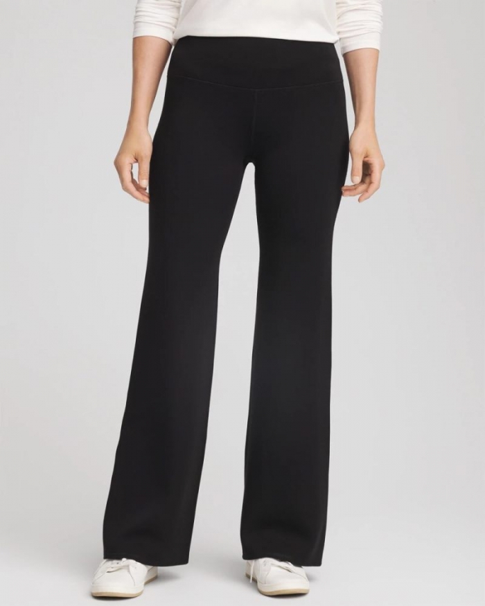 Chicos Zenergy® Flared Leggings - BLACK