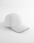Chicos Baseball Piping Perforated Sport Hat - ALABASTER
