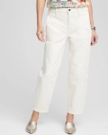 Chicos Utility Tapered Jeans - SEA SALT Chicos Utility Tapered Jeans - SEA SALT