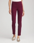 Chicos Modern Pull-On Ankle Jeggings - DEEP CHIANTI Chicos Modern Pull-On Ankle Jeggings - DEEP CHIANTI