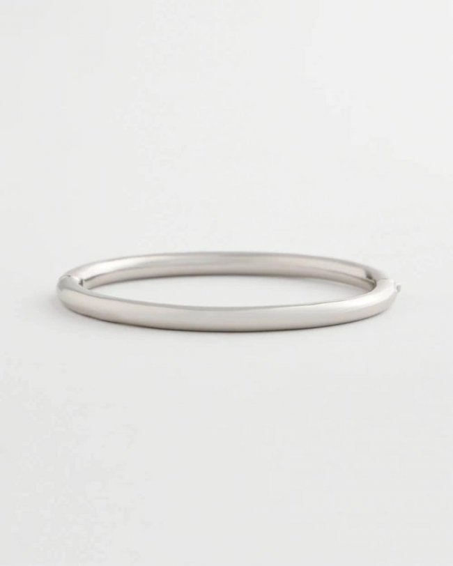 Chicos Silver Hinge Bangle - SILVER Chicos Silver Hinge Bangle - SILVER